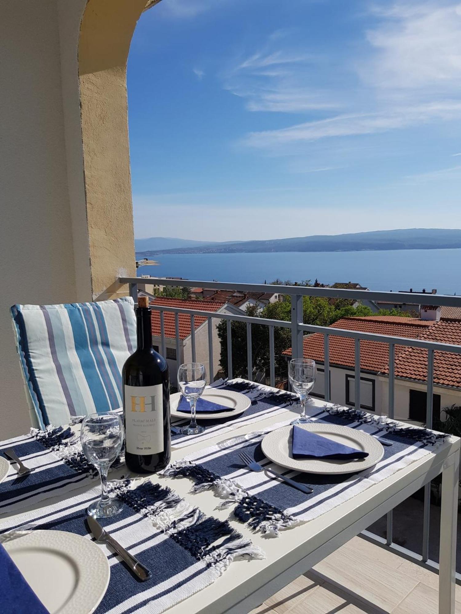 Apartman Relax View Dramalj, Crikvenica Exterior foto
