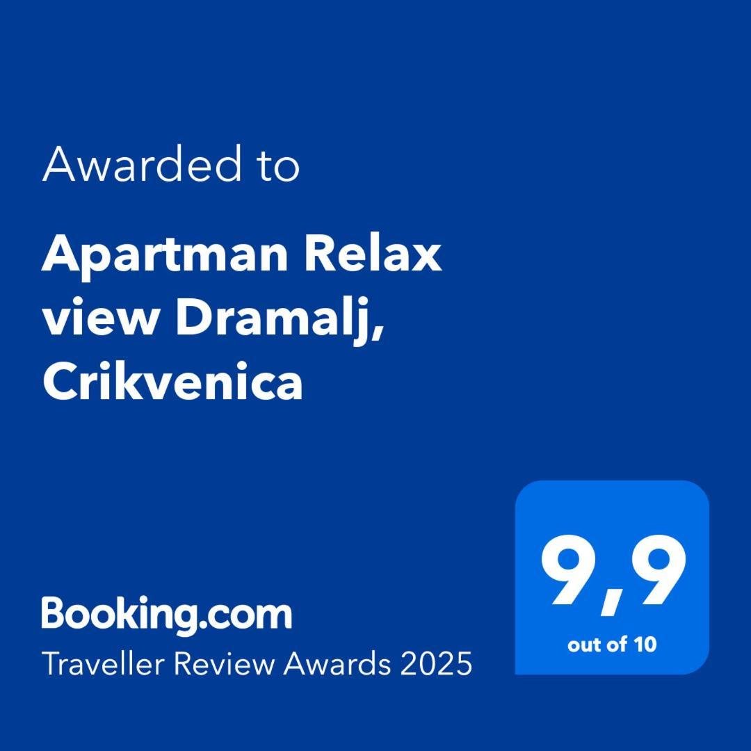 Apartman Relax View Dramalj, Crikvenica Exterior foto